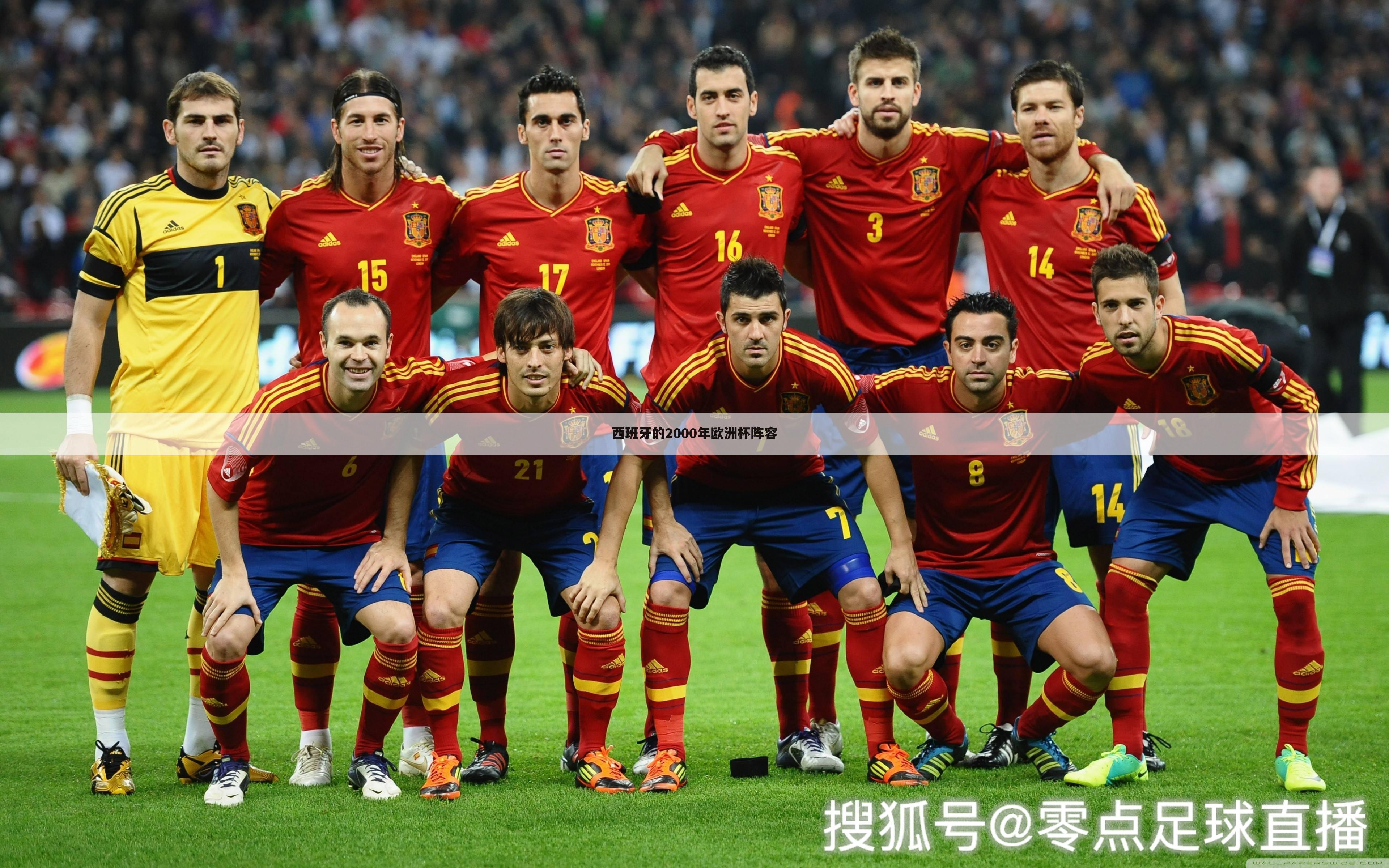 西班牙的2000年欧洲杯阵容